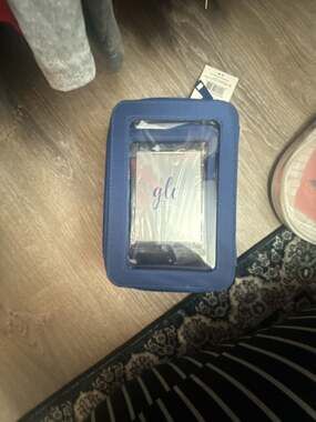Glo Tech 3 Piece Cosmetic Bag Duo and Compact Mirror Set